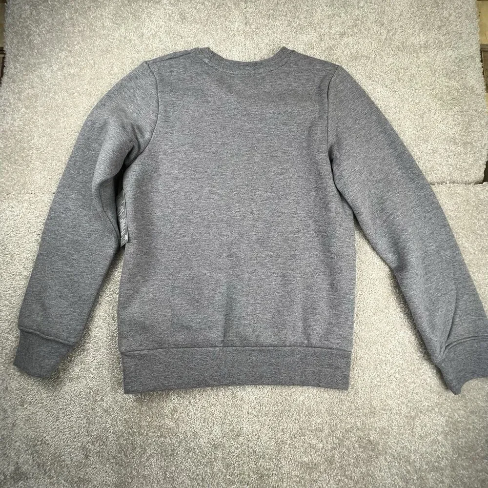 Disney Store Kids Gray Mickey Mouse‎ Sweatshirt Cotton Pullover Size Large